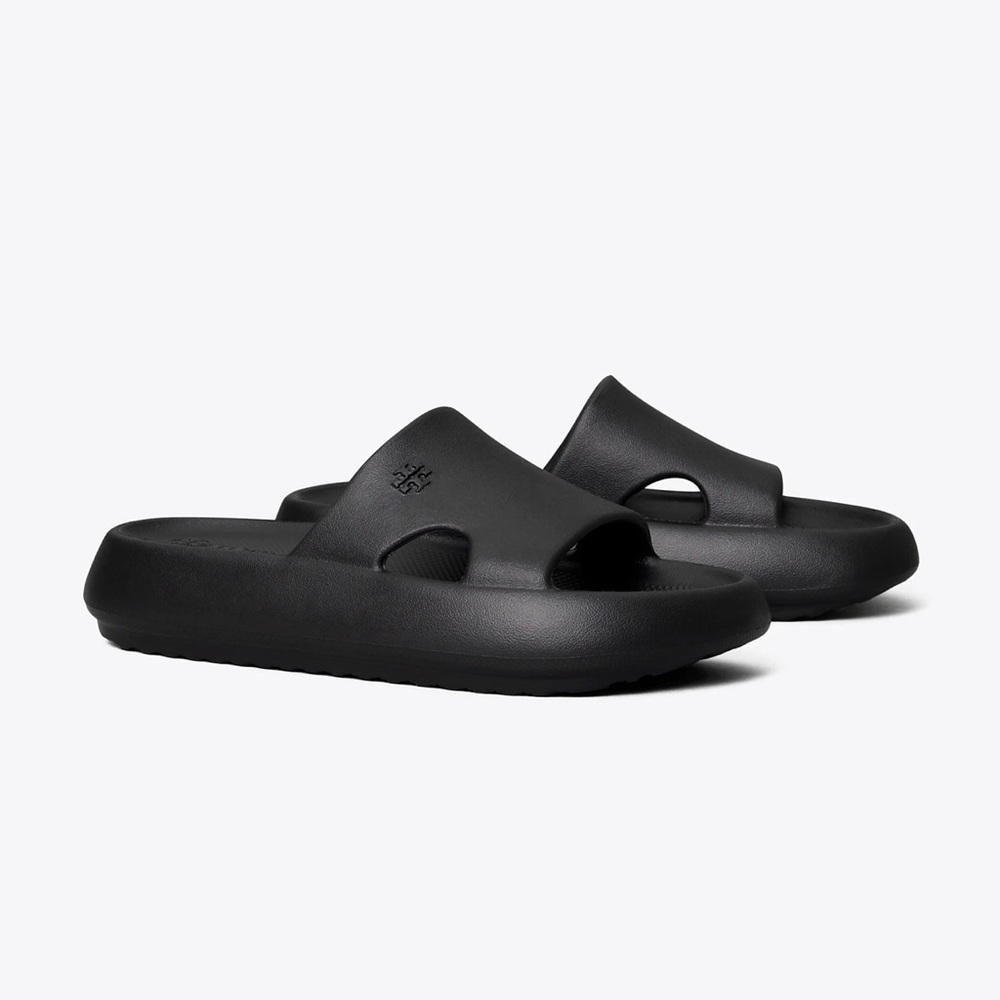 Tory Burch Black Slide Sandals